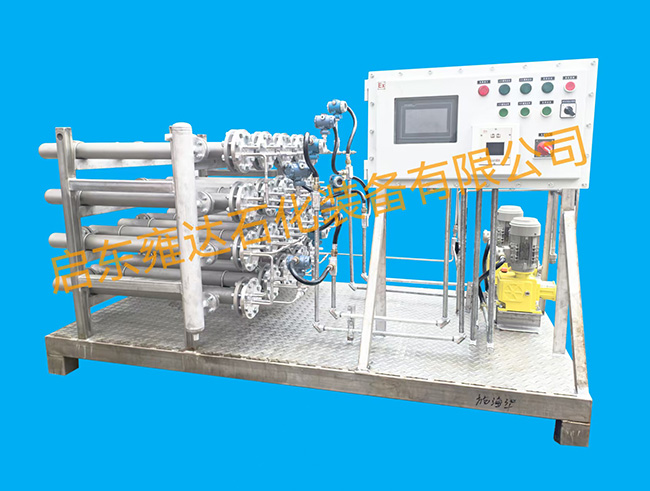 80米试验型管道反应器